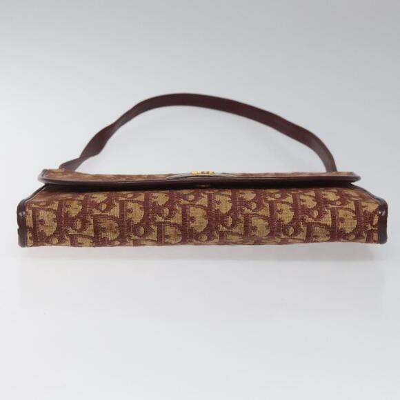 DIOR Trotter Canvas Shoulder Bag Red - Picture 9 of 12